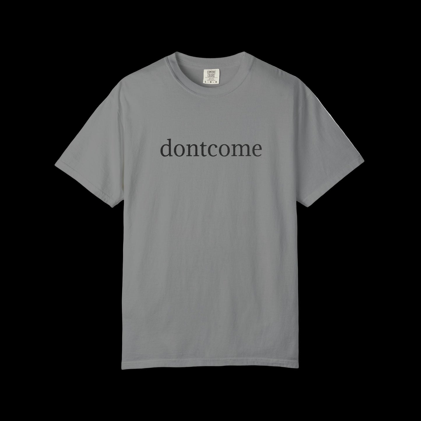 DONTCOME UNDERSTATED EMBROIDERED TEE