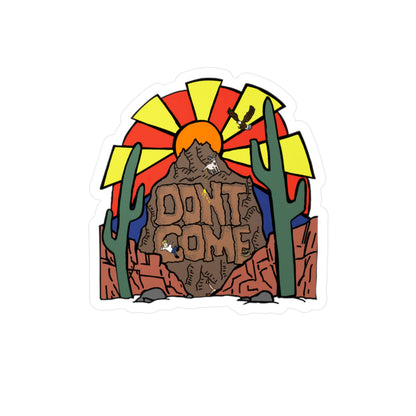 DONTCOME MOUNTAIN VINYL DECAL