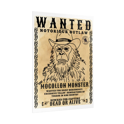 Wanted Mogollon Monster Rolled Poster